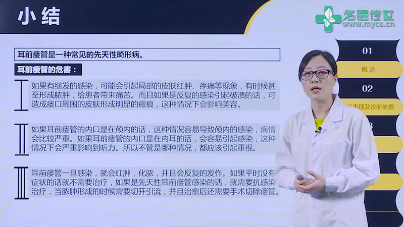 李辉:先天性耳前瘘管